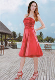 Cocktailkleid mit Corsagenoberteil