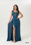 Abendkleid aus Satin