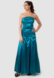 Great Evening Dress with Lacing and Matching Stole/ Scarf