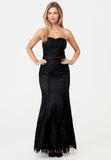 Evening Dress in “Mermaid” Style