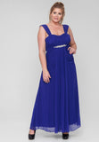 Breathtaking Evening Dress Made of Chiffon with a Matching Stole/ Scarf