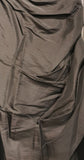 Long taffeta dress