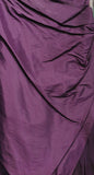 Long taffeta dress