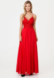 Evening Dress with Spaghetti Straps