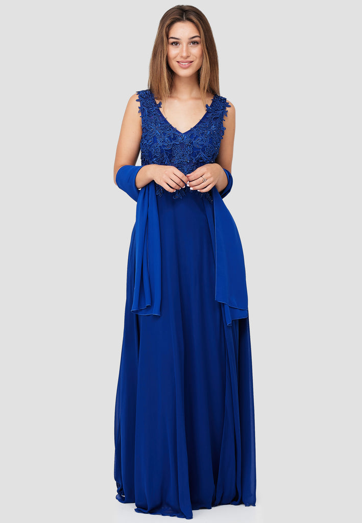 Great Evening Dress with Matching Stole/ Scarf Noor Moden Great Evening Dress with Matching Stole/ Scarf Noor Moden