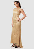 Evening Dress with Sequins