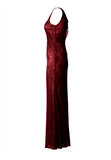 Fitted Lace Dress with Matching Stole/ Scarf