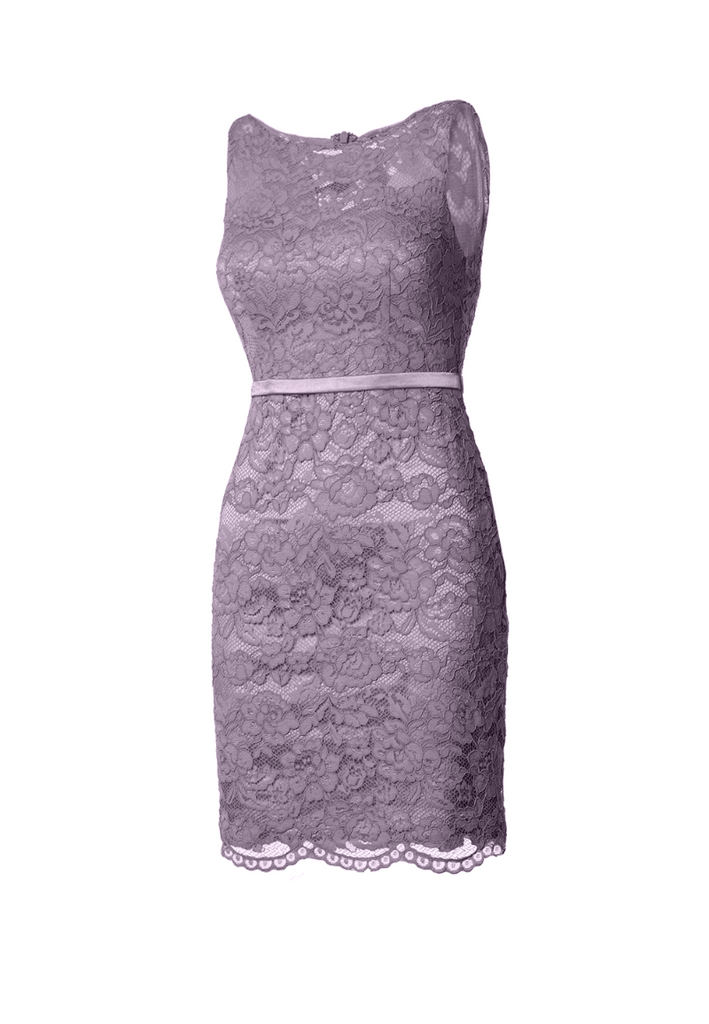 Fitted Lace Cocktail Dress with Matching Stole /Scarf